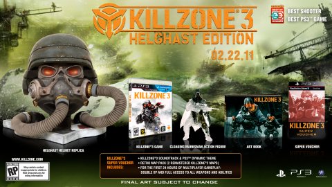 Анонсировано Killzone 3 - Helgast Edition