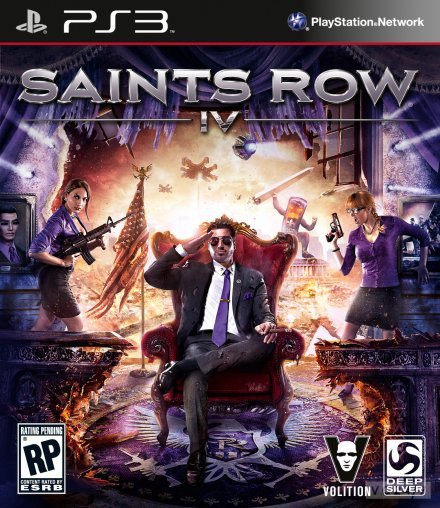 Saints Row 4. Бокс-арты игры.