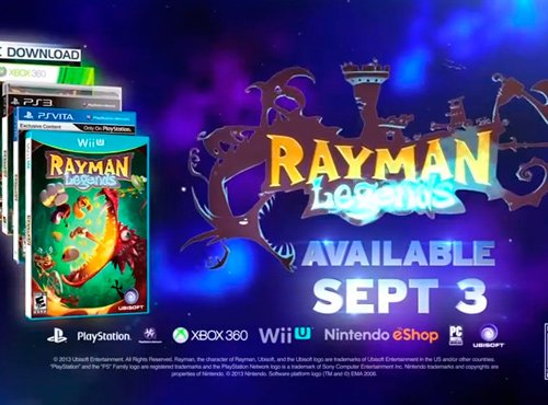 Rayman Legends. Релизный трейлер