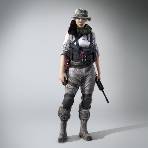 Женский персонаж Battlefield 4,Хуанг Шуй.