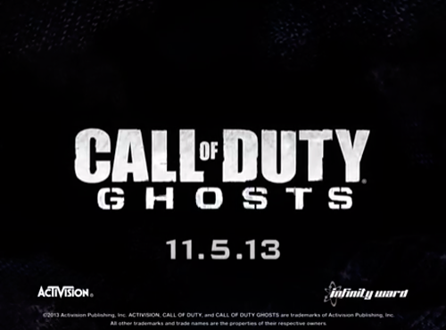 Call of Duty: Ghosts. Новый трейлер.
