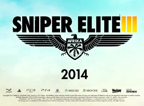 Sniper Elite 3. Трейлер.
