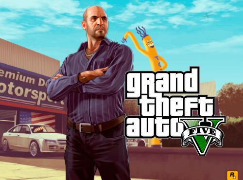 Grand Theft Auto 5. Рекламный трейлер Xbox 360.